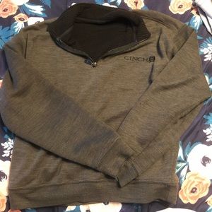 Cinch quarter zip sweater